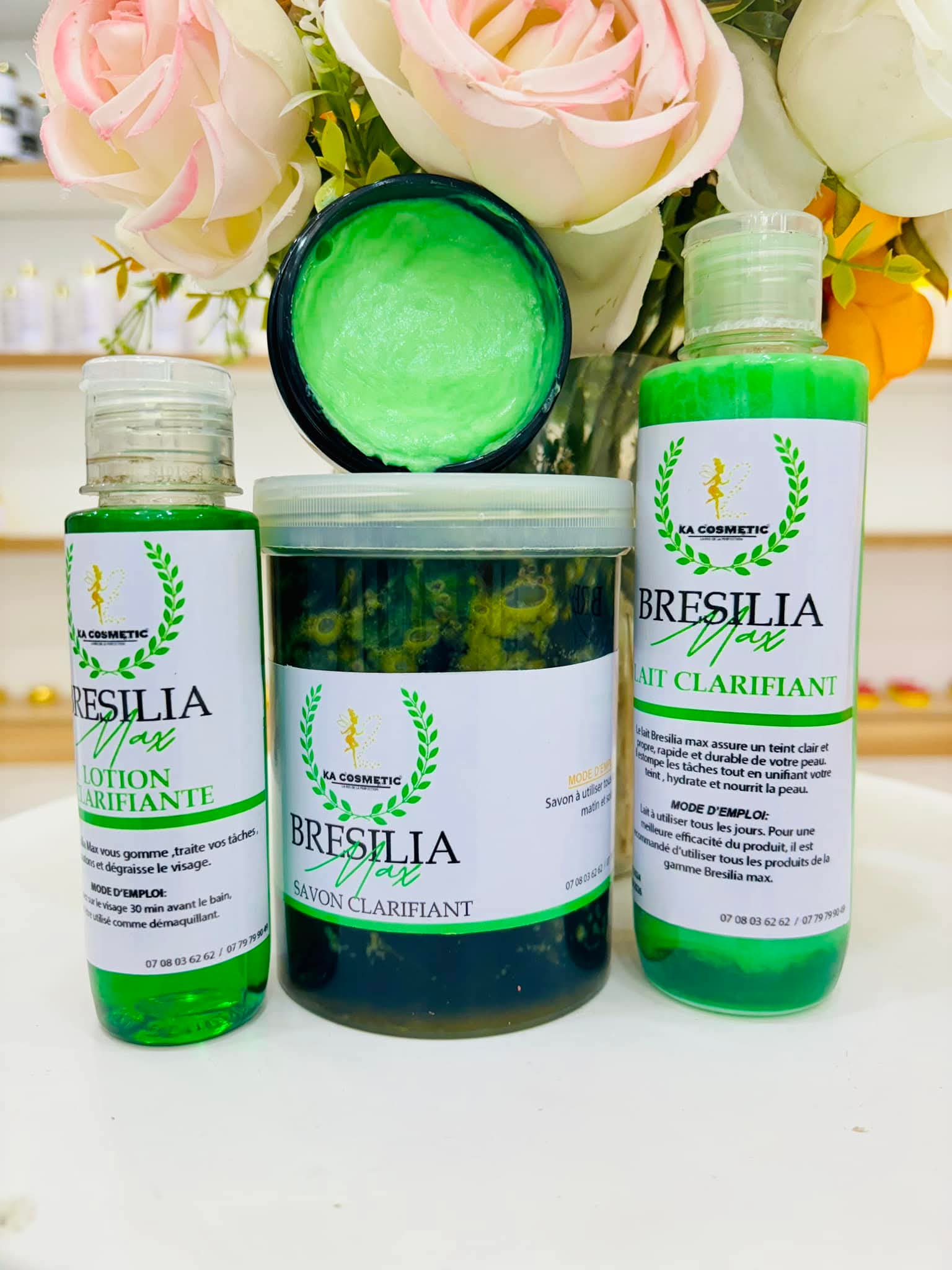 Pack Quintet Brésilia – Rituel Expert "Teint Marron Clair & Zéro Défaut"