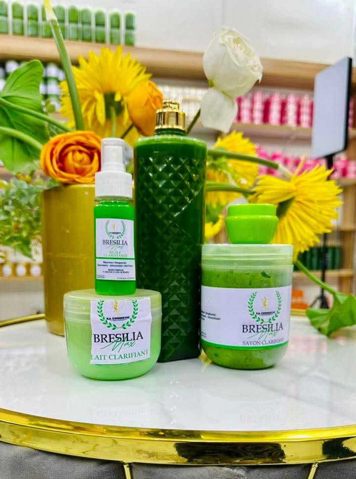 Pack Quintet Brésilia – Rituel Expert "Teint Marron Clair & Zéro Défaut"